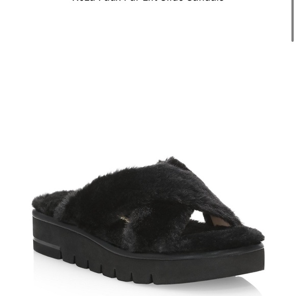 Stuart Weitzman Roza Lift Slides - Picture 4 of 6